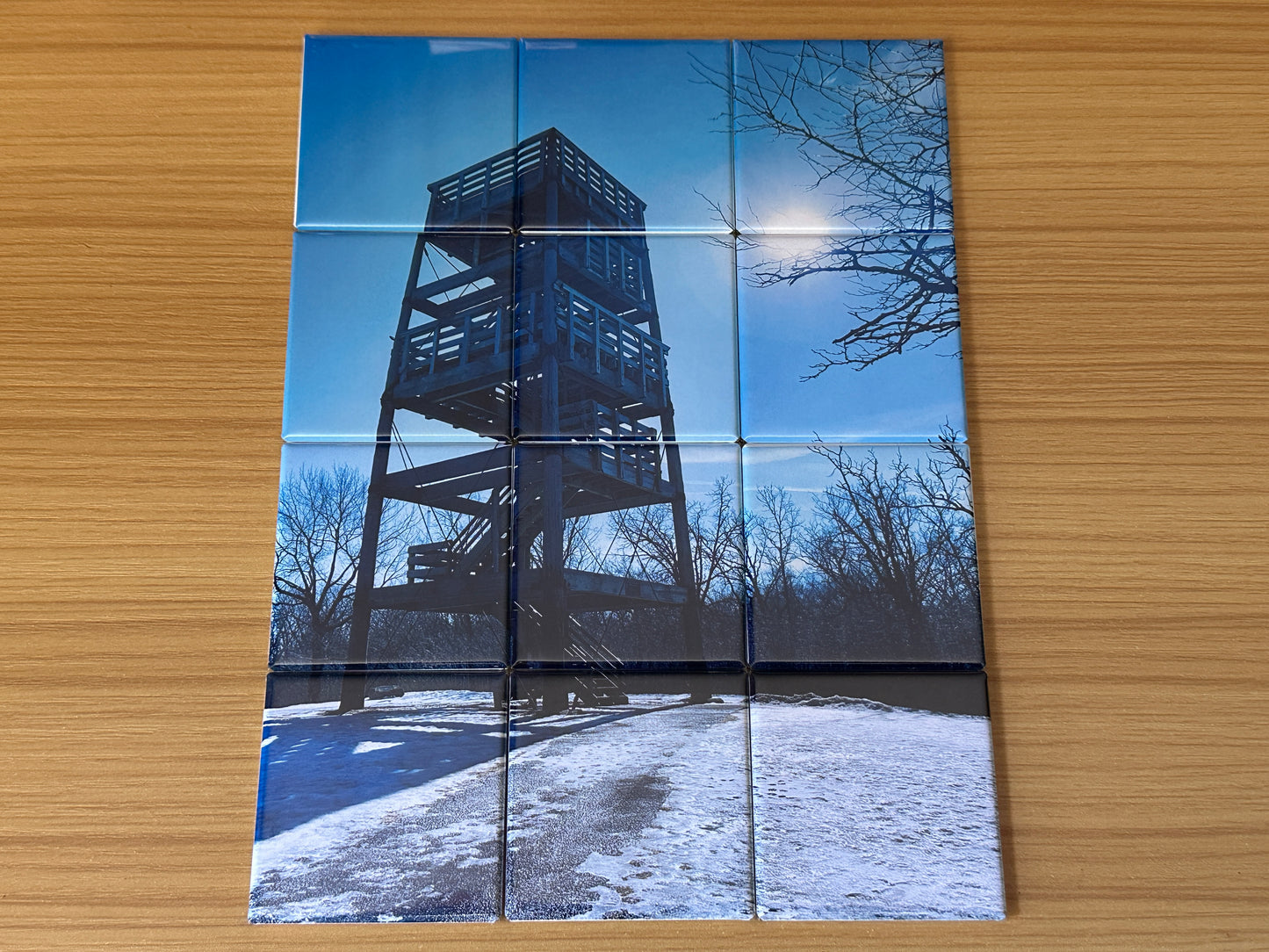 2 x 2 Custom Puzzle Photo Magnet Set - 12pcs - Durable, Glossy & Personalized