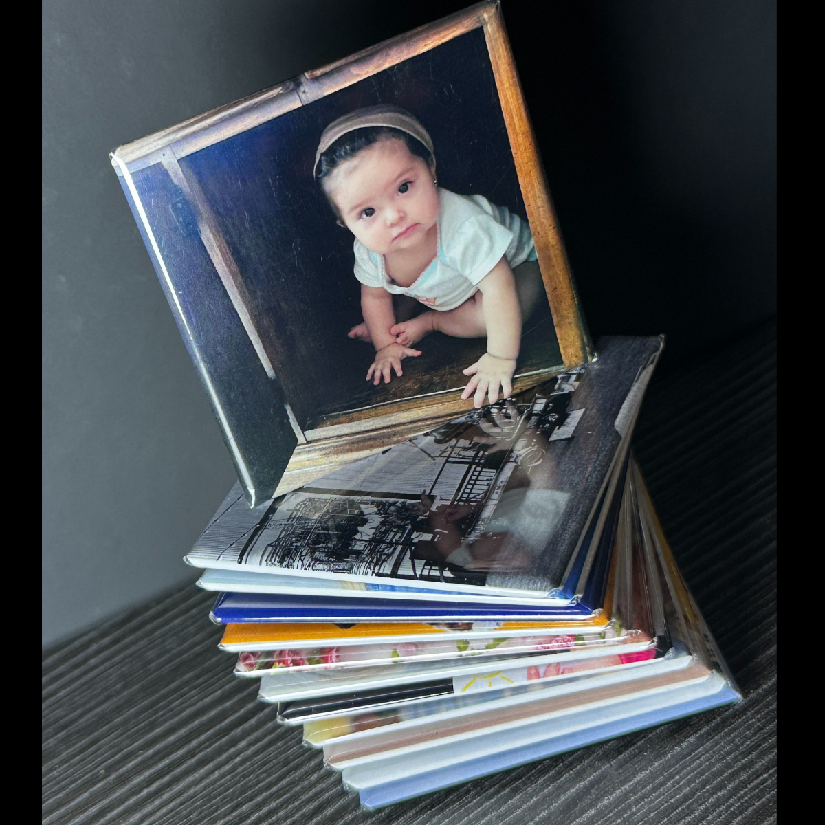 2 x 2 Custom Photo Magnet - 12pc - Durable, Glossy & Personalized