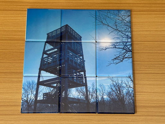 2 x 2 Custom Puzzle Photo Magnet Set  - 9pcs - Durable, Glossy & Personalized