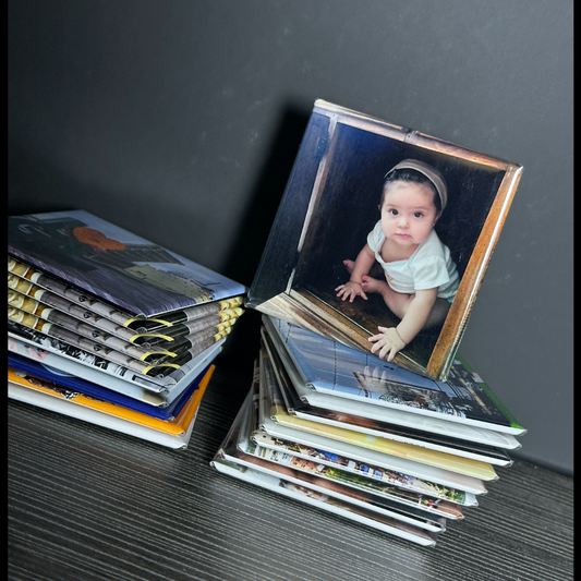 2 x 2 Custom Photo Magnet - 20pc - Durable, Glossy & Personalized
