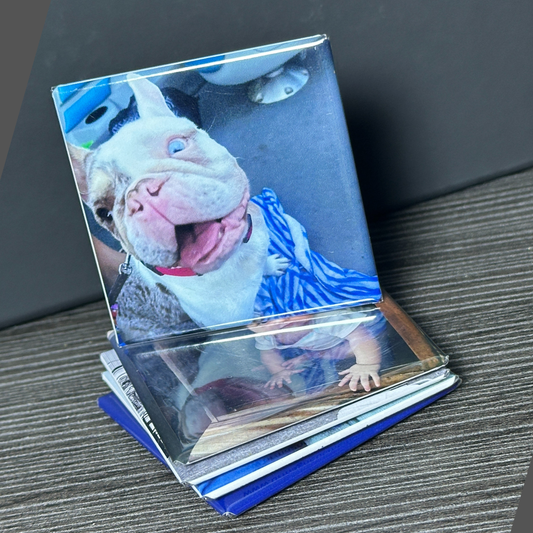 2x2 Custom Photo Magnet – 5pcs Bundle - Durable, Glossy & Personalized